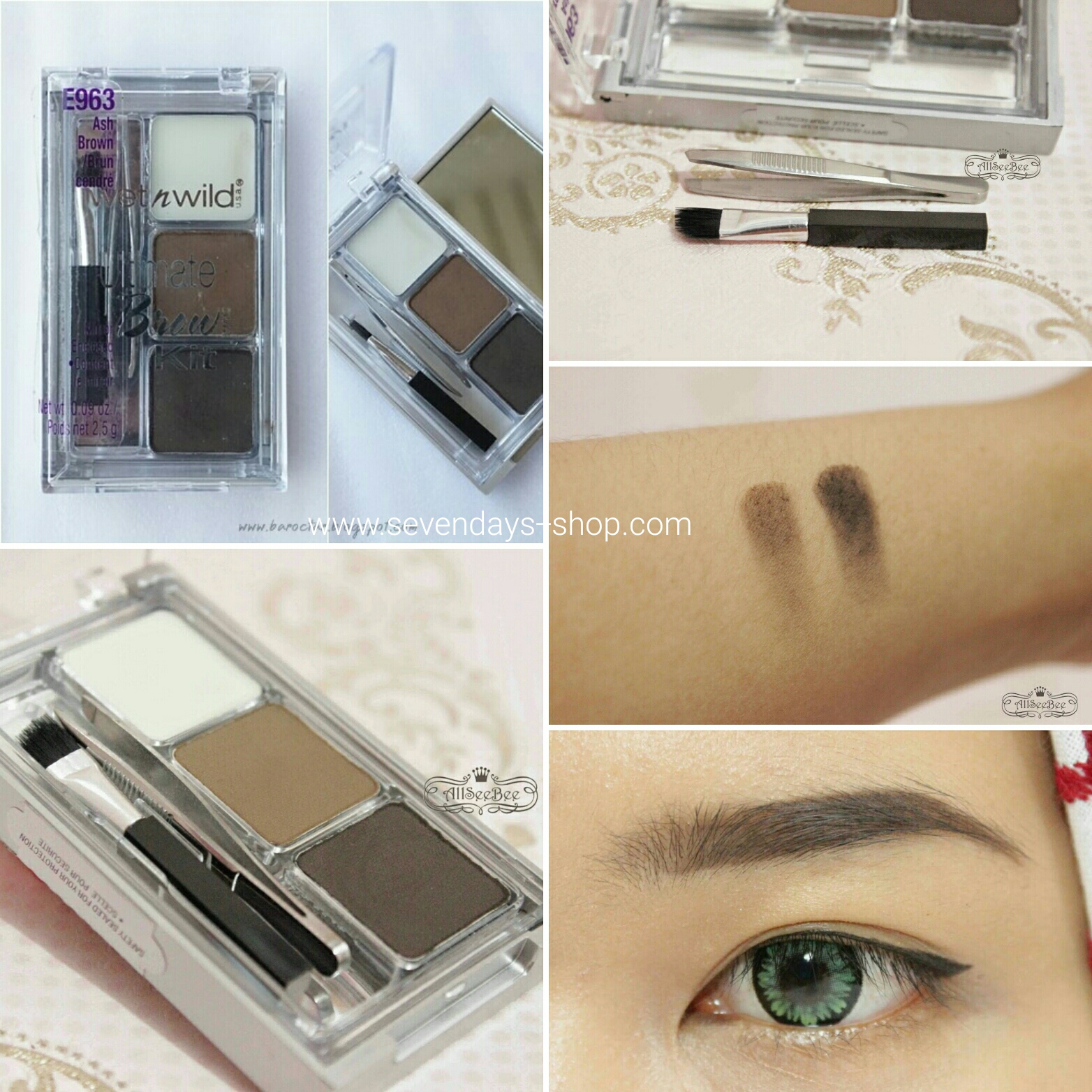 Image result for Ultimate Brow Kit E963 Ash Brown