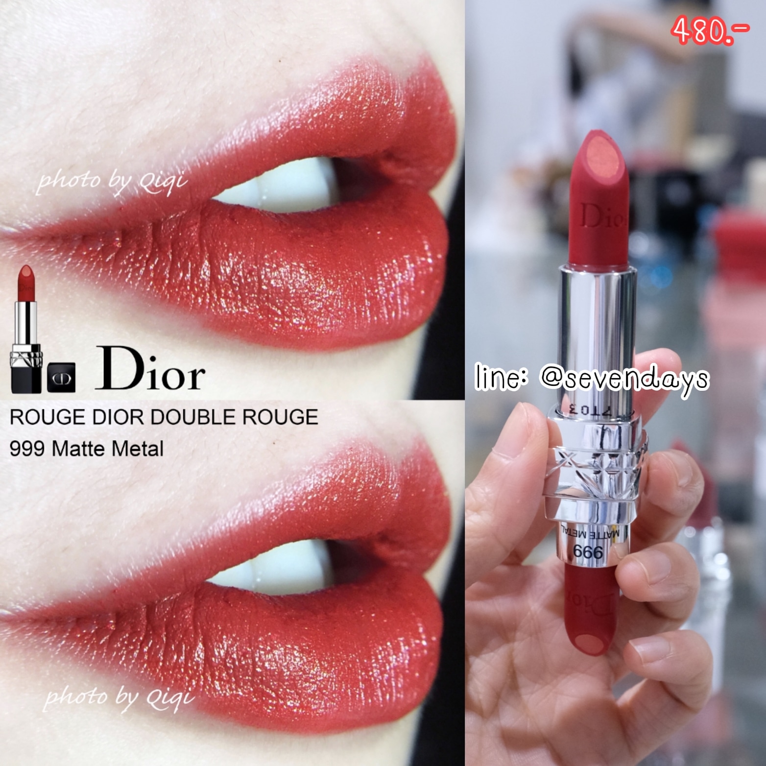 dior double rouge 999